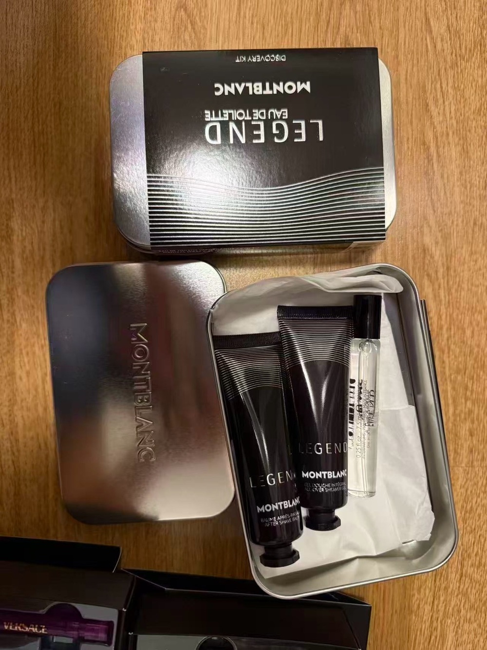 Montblanc Legend Men’s Perfume Gift Set 7.5ml + After Shave Balm + Shower Gel